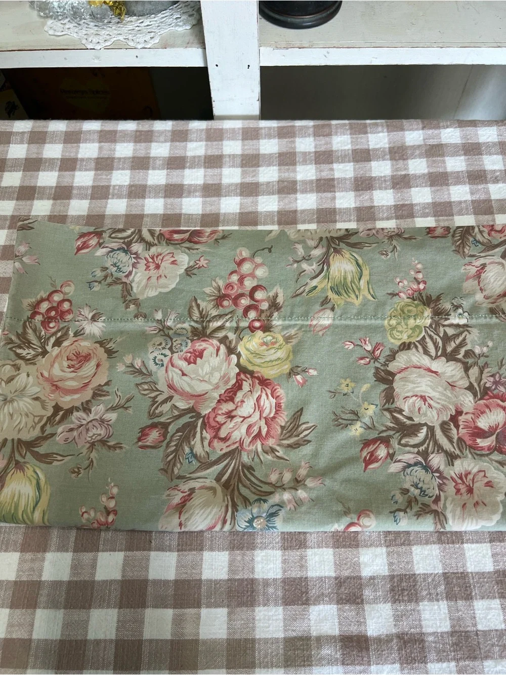 Ralph Lauren Charlotte pillow slip case cottage core grandma core vintage
